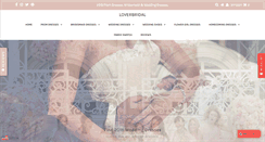 Desktop Screenshot of loverbridal.com